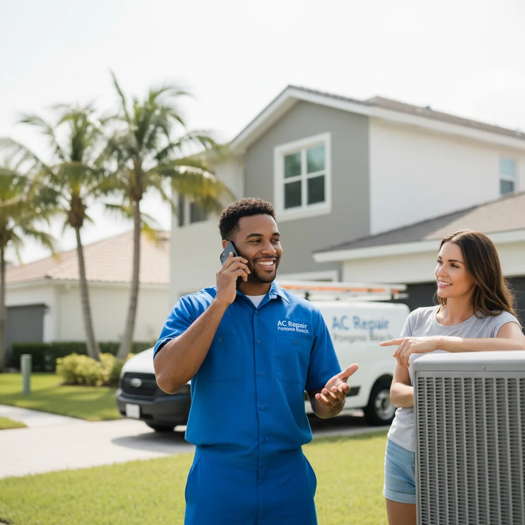 AC Repair Pompano Beach customer support in Soulsbyville